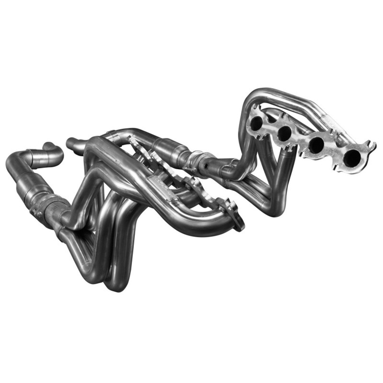 Kooks 1151H421 - Kooks 15+ Mustang 5.0L 4V 1 7/8in x 3in SS Headers w/ Catted OEM Connection Pipe