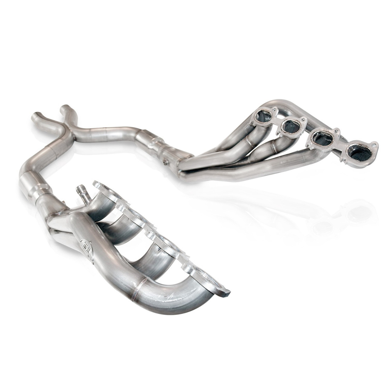 Stainless Works GT115HCAT - 2011-14 Shelby GT500 Headers 1-7/8in Primaries High-Flow Cats 3in X-Pipe