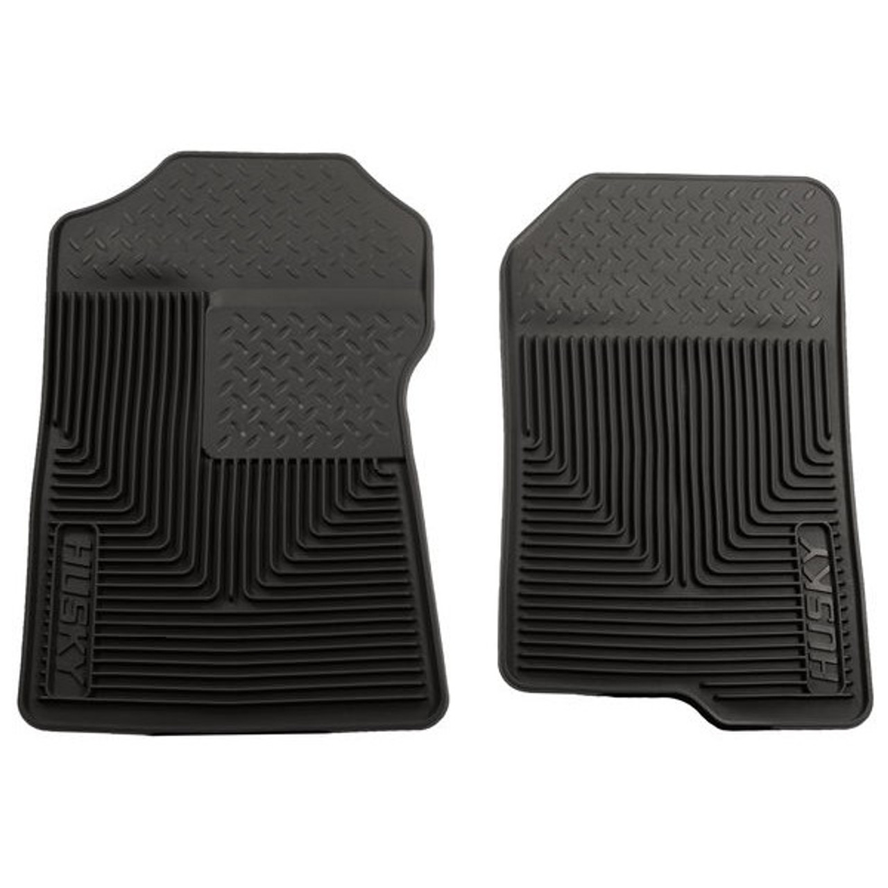 Husky Liners 98-02 Ford Expedition/F-150/Lincoln Navigator Heavy Duty Black Front Floor Mats (PN: 51021)