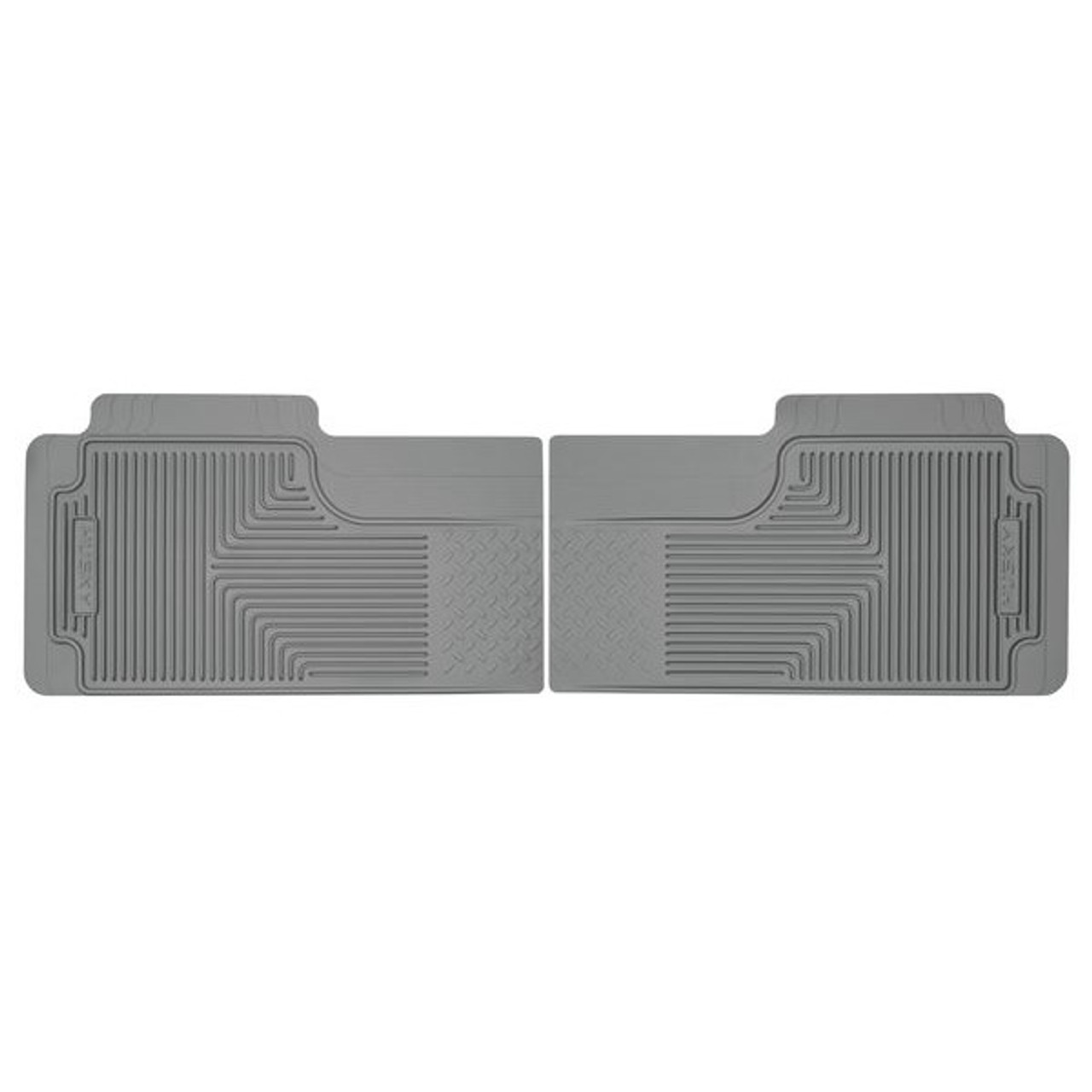 Husky Liners 80-12 Ford F-150/00-05 Ford Excursion Heavy Duty Gray 2nd Row Floor Mats (PN: 52012)