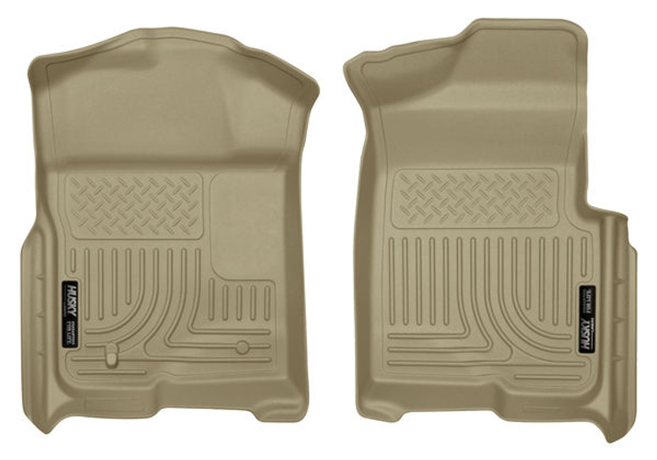 Husky Liners 09-12 Ford F-150 Regular/Super/Super Crew Cab WeatherBeater Tan Floor Liners (PN: 18333)