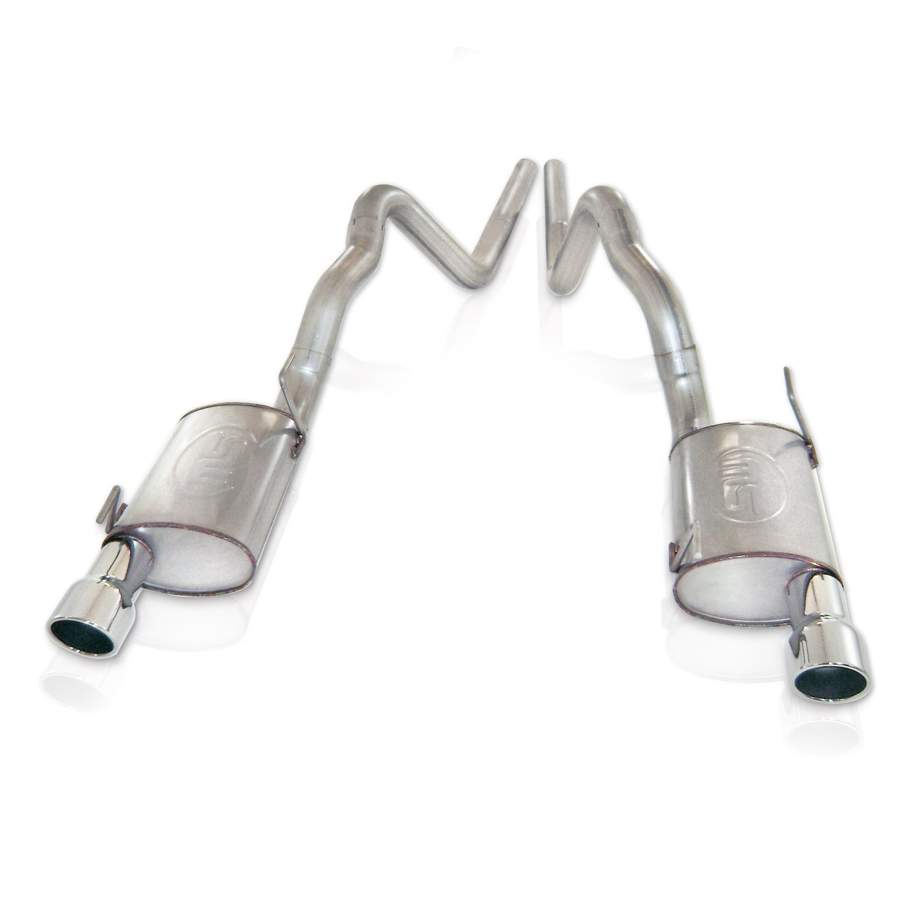 Stainless Works M09GTL - 2007-10 Shelby GT500 3in Catback S-Tube Mufflers