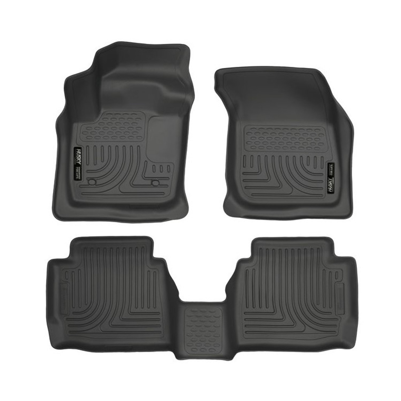 Husky Liners 13 Ford Fusion WeatherBeater Combo Black Floor Liners (PN: 99751)