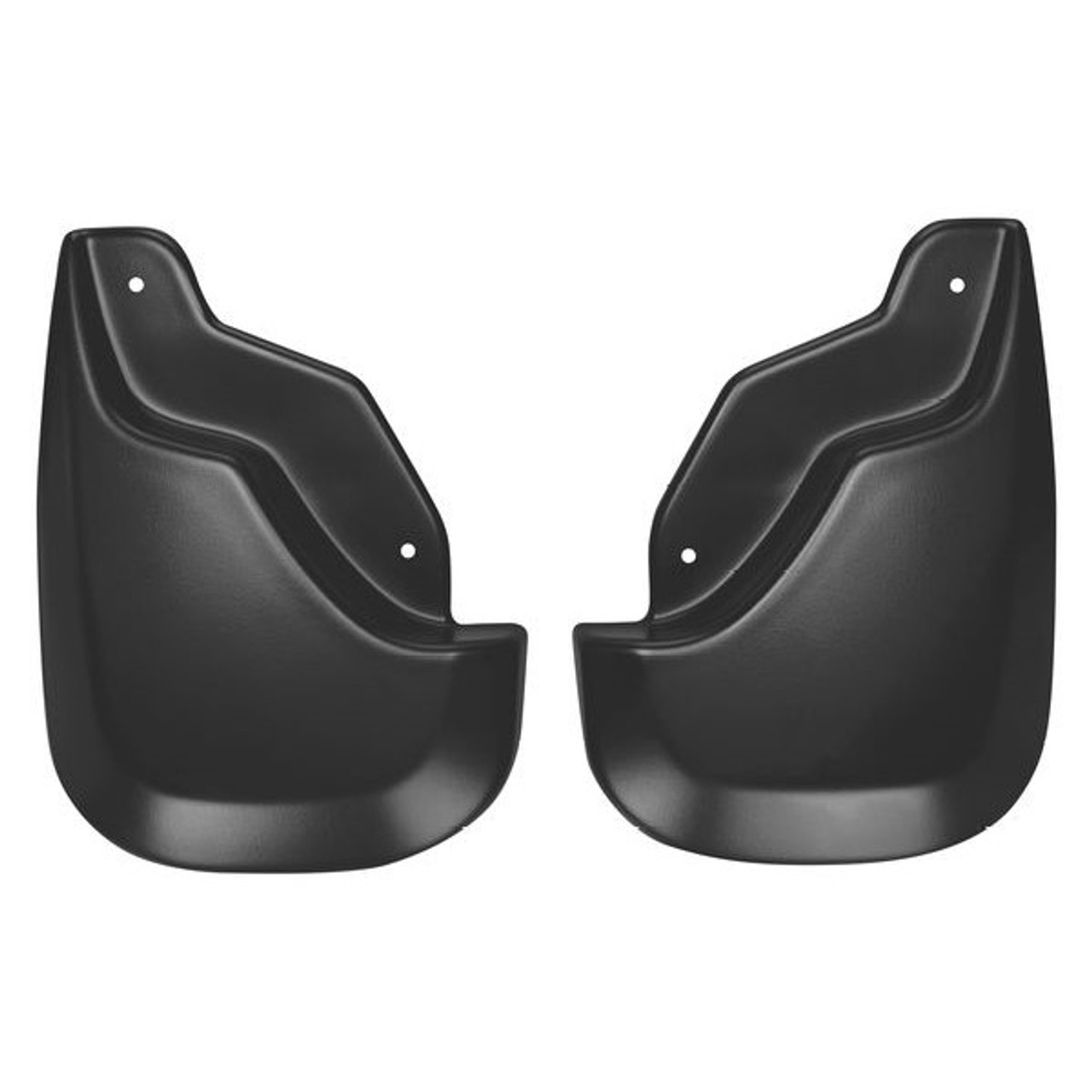 Husky Liners 07-13 Ford Edge / 07-13 Lincoln MKX Custom-Molded Front Mud Guards - Black (PN: 58411)