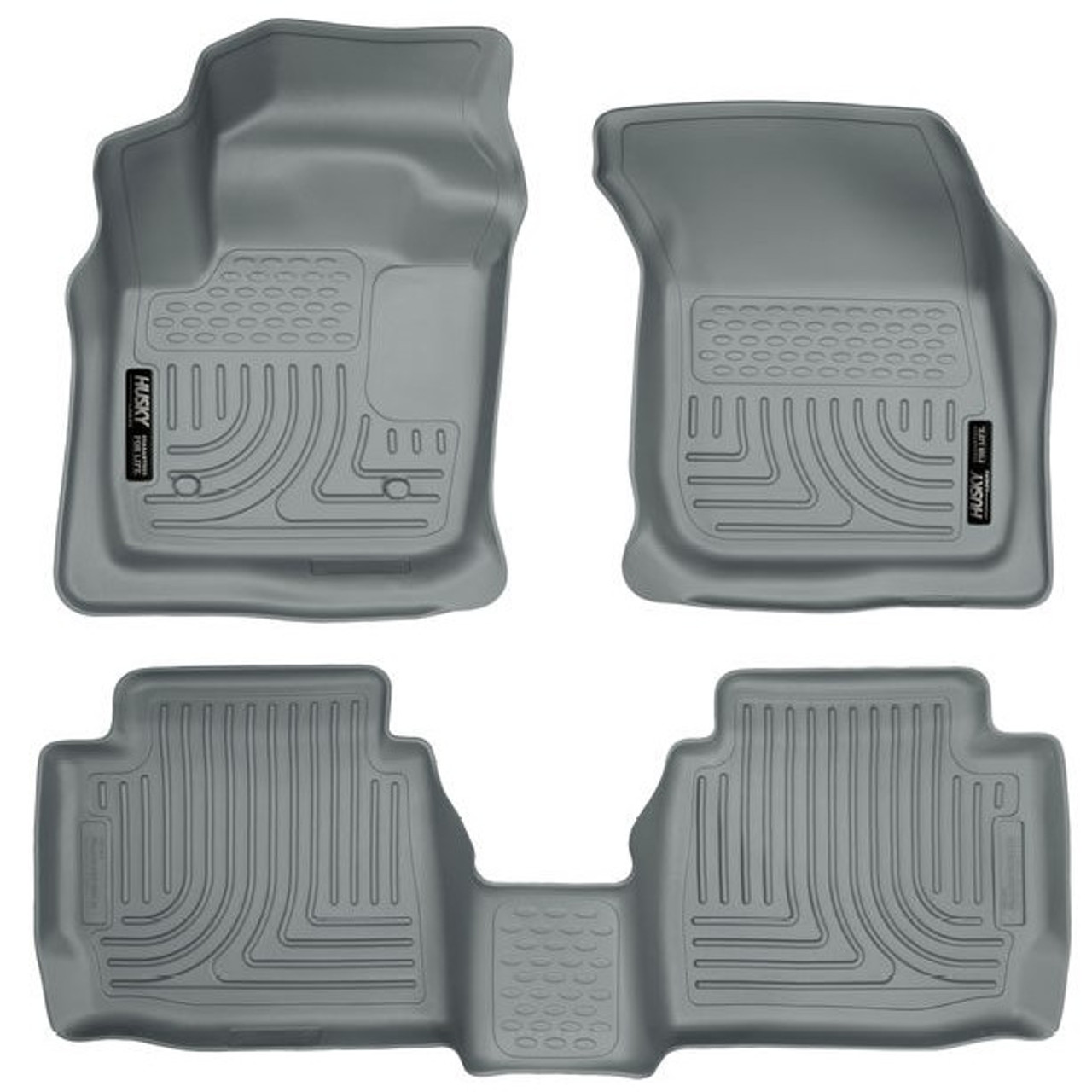 Husky Liners 13 Ford Fusion WeatherBeater Combo Grey Floor Liners (PN: 99752)