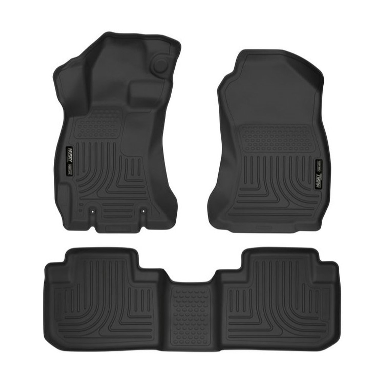 Husky Liners 14 Subaru Forester Weatherbeater Black Front & 2nd Seat Floor Liners (PN: 99881)