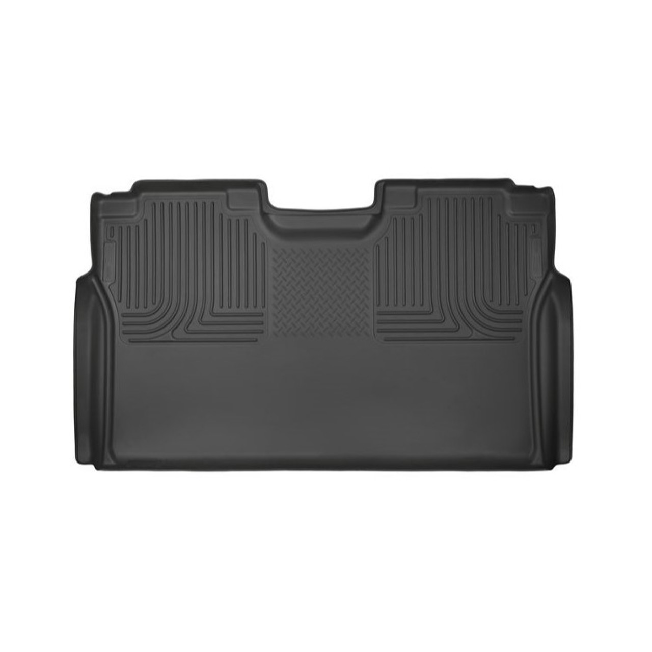 Husky Liners 15 Ford F-150 SuperCrew Cab WeatherBeater Black 2nd Seat Floor Liner (PN: 19371)