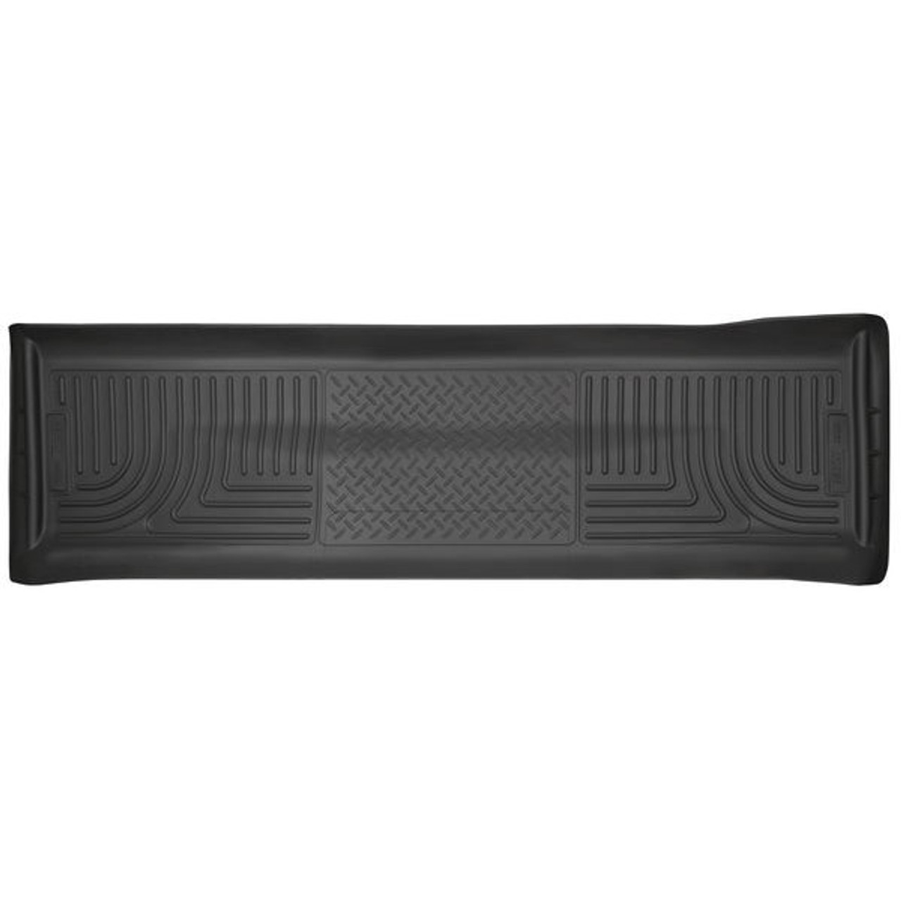 Husky Liners 11-15 Ford F250/F350/F450 Super Duty Crew Cab WeatherBeater Black 2nd Seat Floor Liners (PN: 19701)