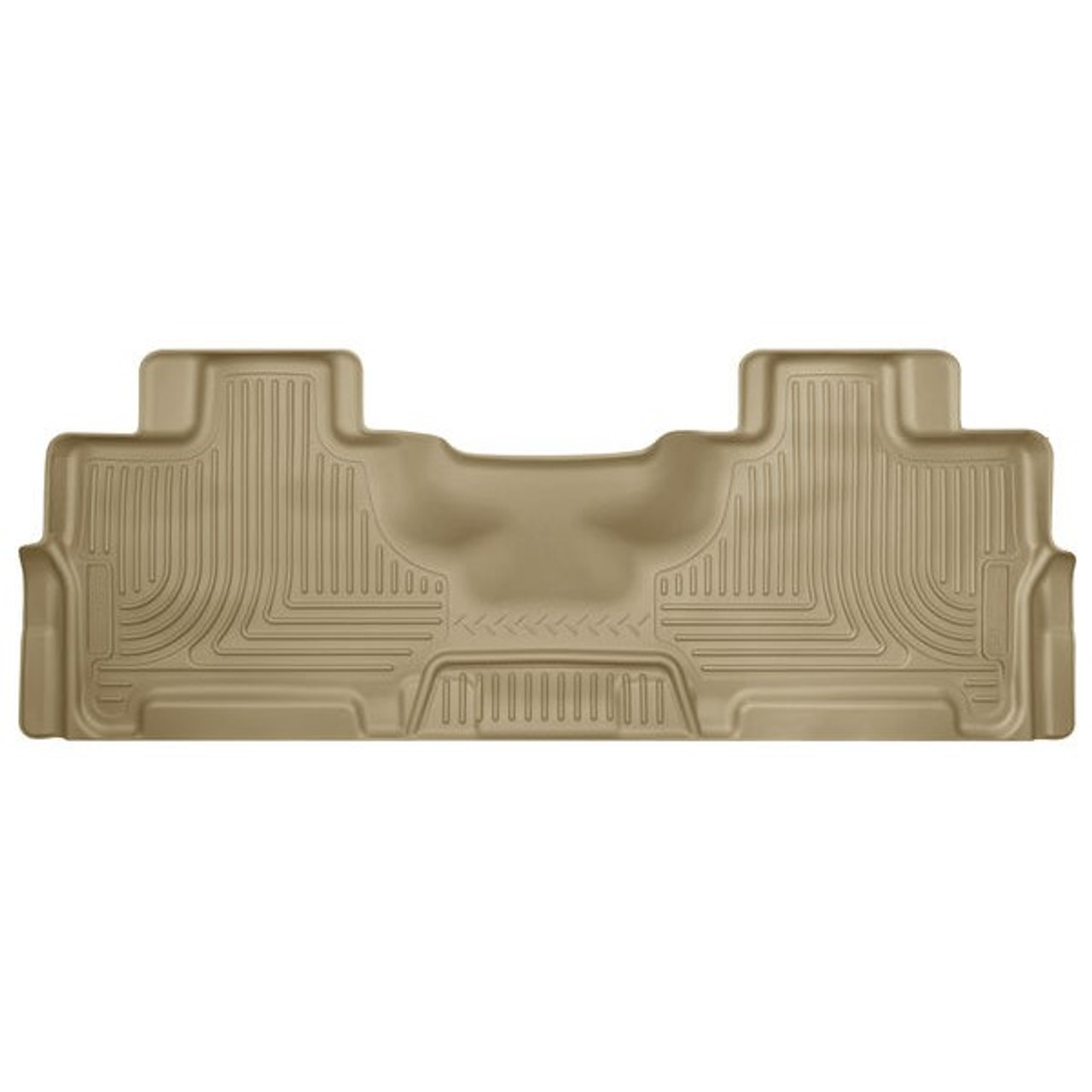 Husky Liners 2015 Ford Expedition/Lincoln Navigator WeatherBeater 2nd Row Tan Floor Liner (PN: 14363)