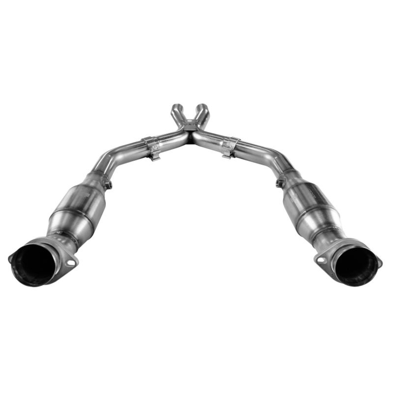 Kooks 11313310 - Kooks 05-10 Ford Mustang GT 4.6L 3V Auto/Manual 3in x 2 1/2in OEM Exhaust GREEN Cat X Pipe