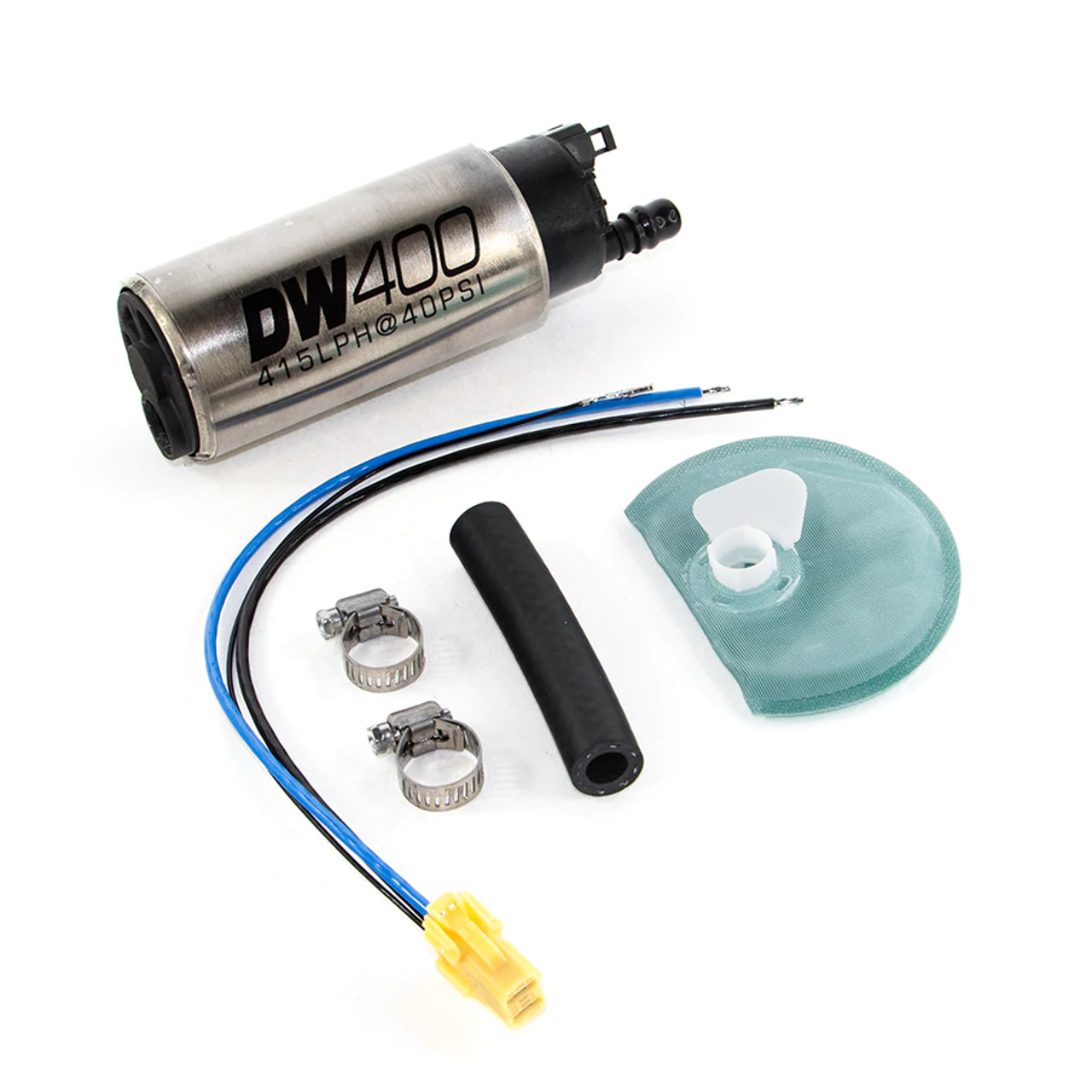 DeatschWerks 415LPH DW400 In-Tank Fuel Pump w/ 9-1045 Install Kit 05-10 Ford Mustang GT