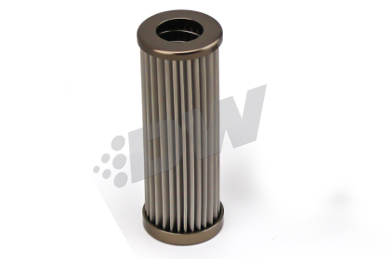 DeatschWerks Stainless Steel 100 Micron Universal Filter Element (fits 160mm Housing) (PN: 8-02-160-100)