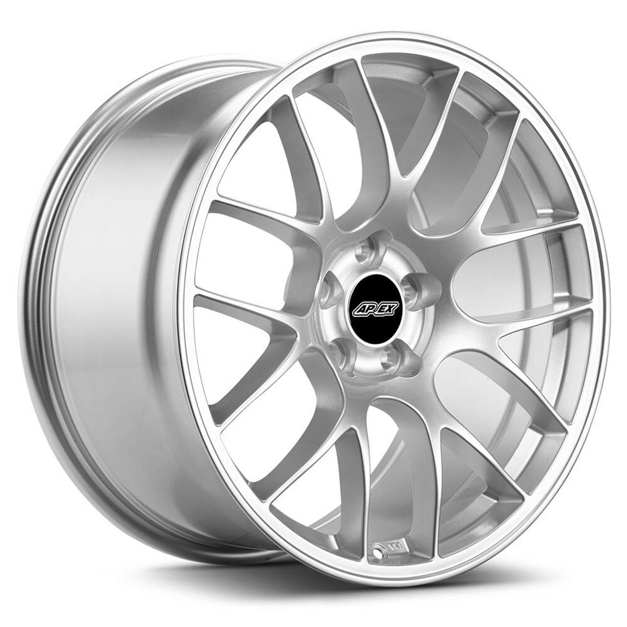 19x10" ET40 APEX EC-7 Mustang Wheel (Race Silver)