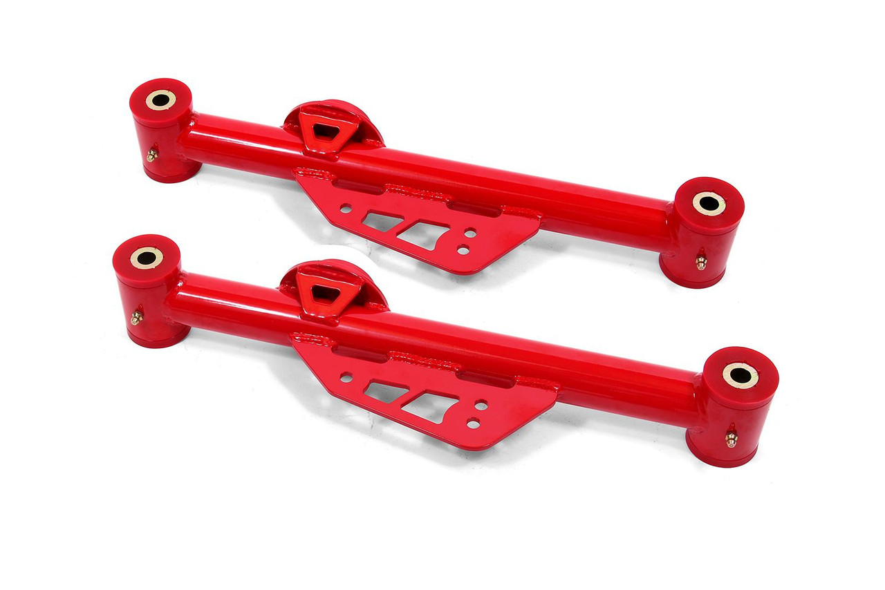 BMR 99-04 Mustang Non-Adj. Lower Control Arms (Polyurethane) - Red