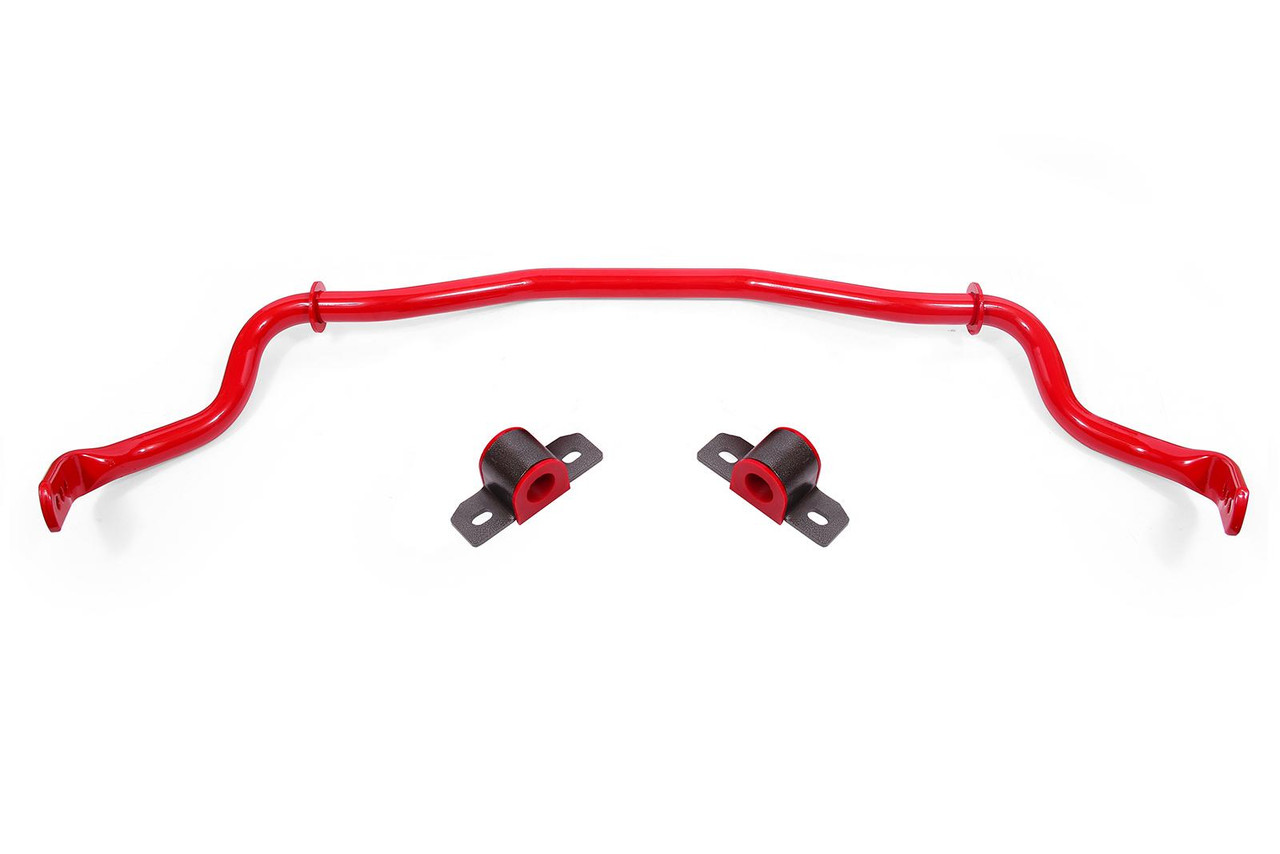 BMR 15-17 S550 Mustang Front Hollow 35mm 3-Hole Adj. Sway Bar Kit - Red