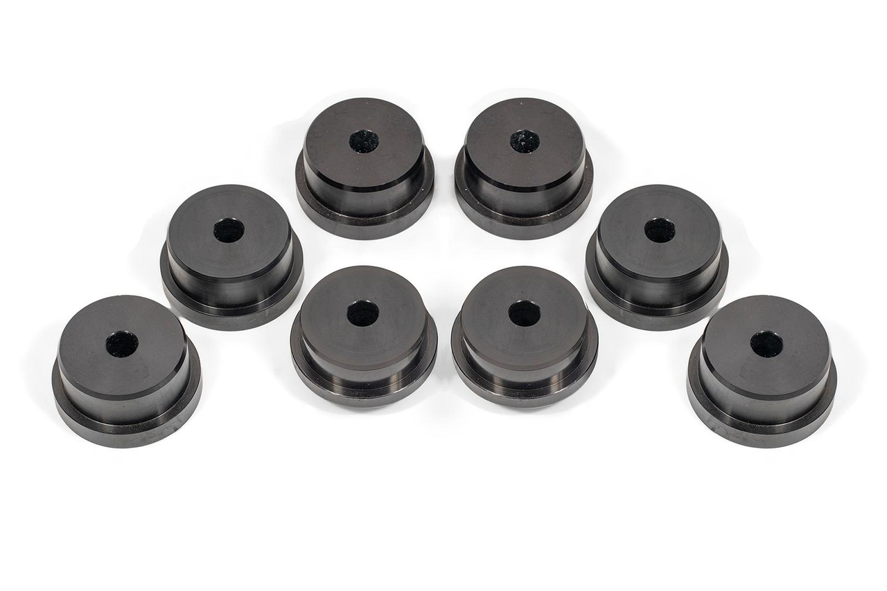 BMR 15-17 S550 Mustang Rear Cradle Bushing Kit (Delrin) - Black