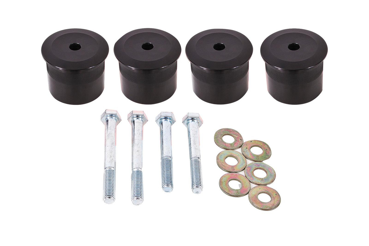 BMR 15-17 S550 Mustang Differential Bushing Kit (Aluminum) - Black