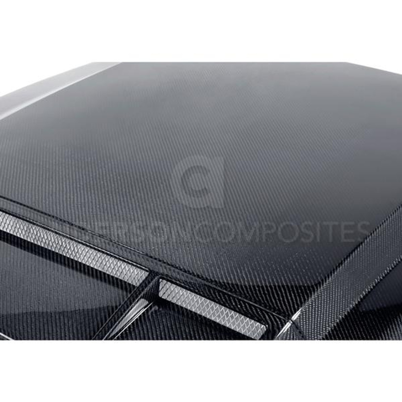 Anderson Composites 2010 - 2014 Shelby GT500 & 2013 - 2014 Mustang Carbon Fiber Ram Air Cowl Hood