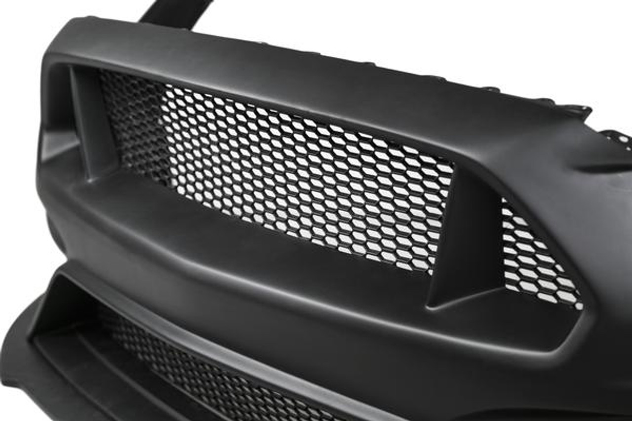 Anderson Composites 2015 - 2017 MUSTANG FORD GT STYLE MUSTANG FIBERGLASS FRONT BUMPER WITH FRONT LIP