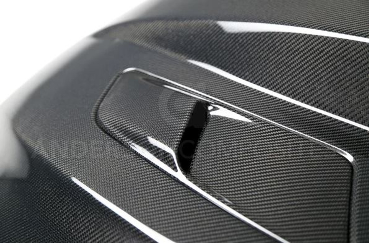 Anderson Composites 2015 - 2017 Mustang Double Sided Carbon Fiber Cowl Hood