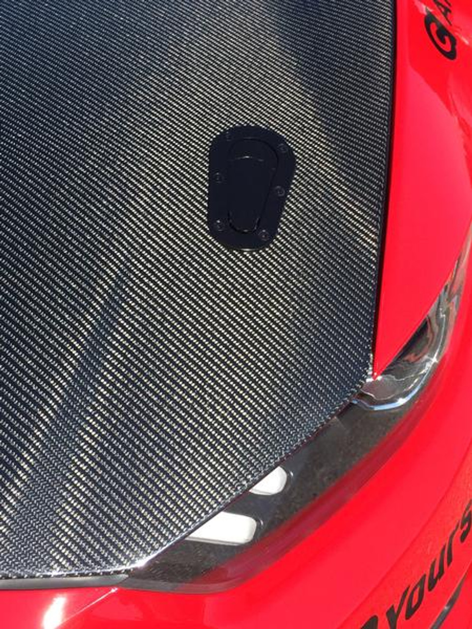 Anderson Composites 2015 - 2018 Mustang Shelby GT350 Double Sided Carbon Fiber Hood