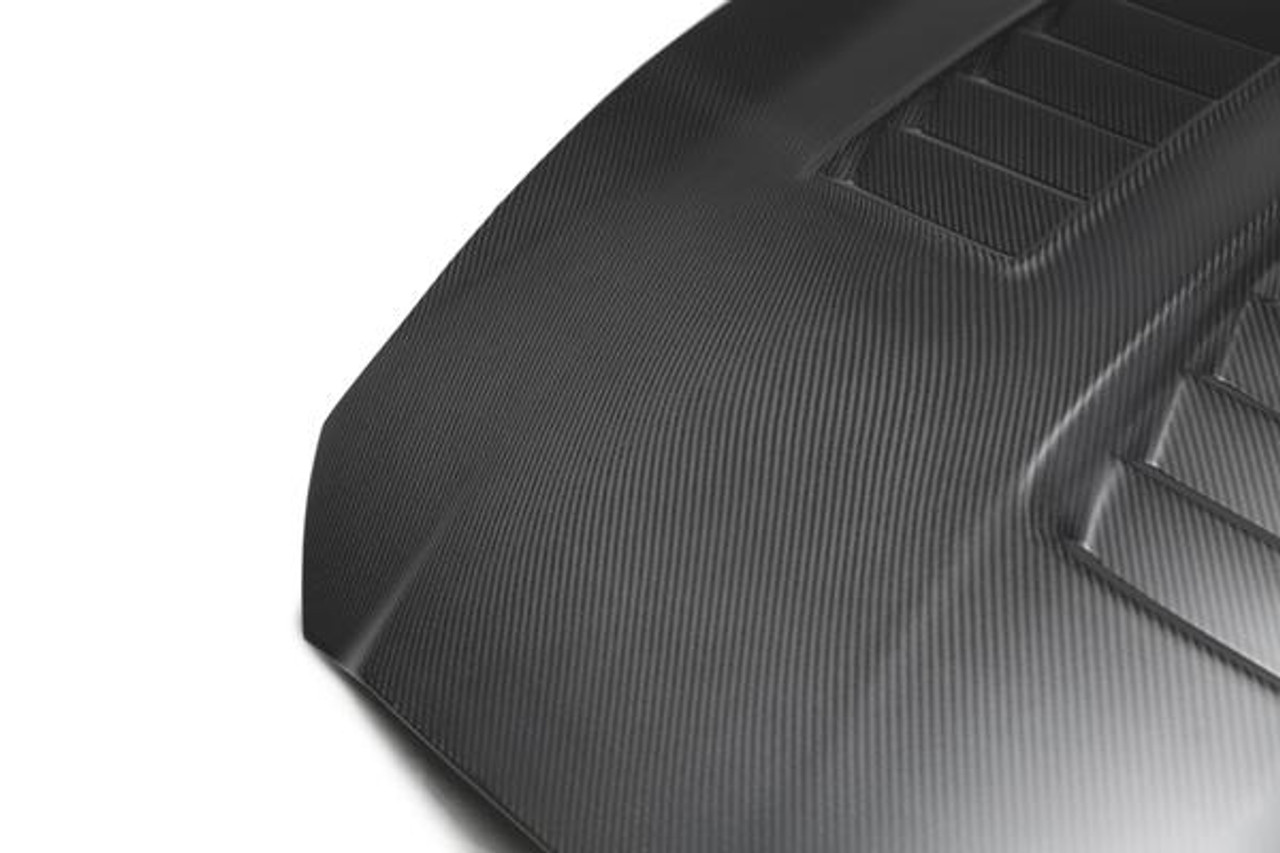 Anderson Composites 2015 - 2019 Mustang Shelby GT350 Dry Carbon Fiber Hood