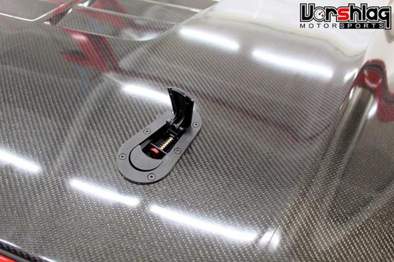Anderson Composites 2018 - 2019 Ford Mustang Double Sided Type-GT5 Carbon Fiber Hood