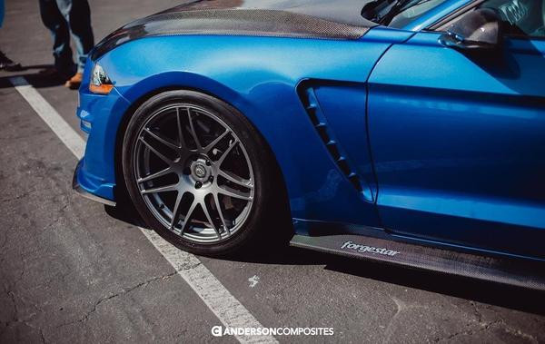 Anderson Composites 2018 - 2019 Mustang Type-ST Fiberglass Front