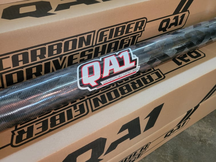 QA1 Carbon Fiber Driveshaft With SFI (2018-2020 10R80 Coyote