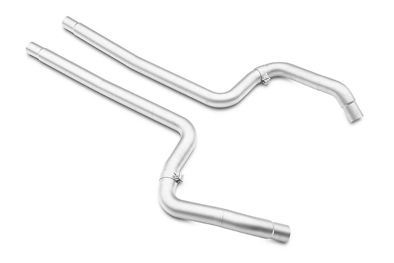 LTH Over Axle Pipes, Factory Bolt In 2.75", 304 Stainless Steel (2005-2010 Mustang GT)