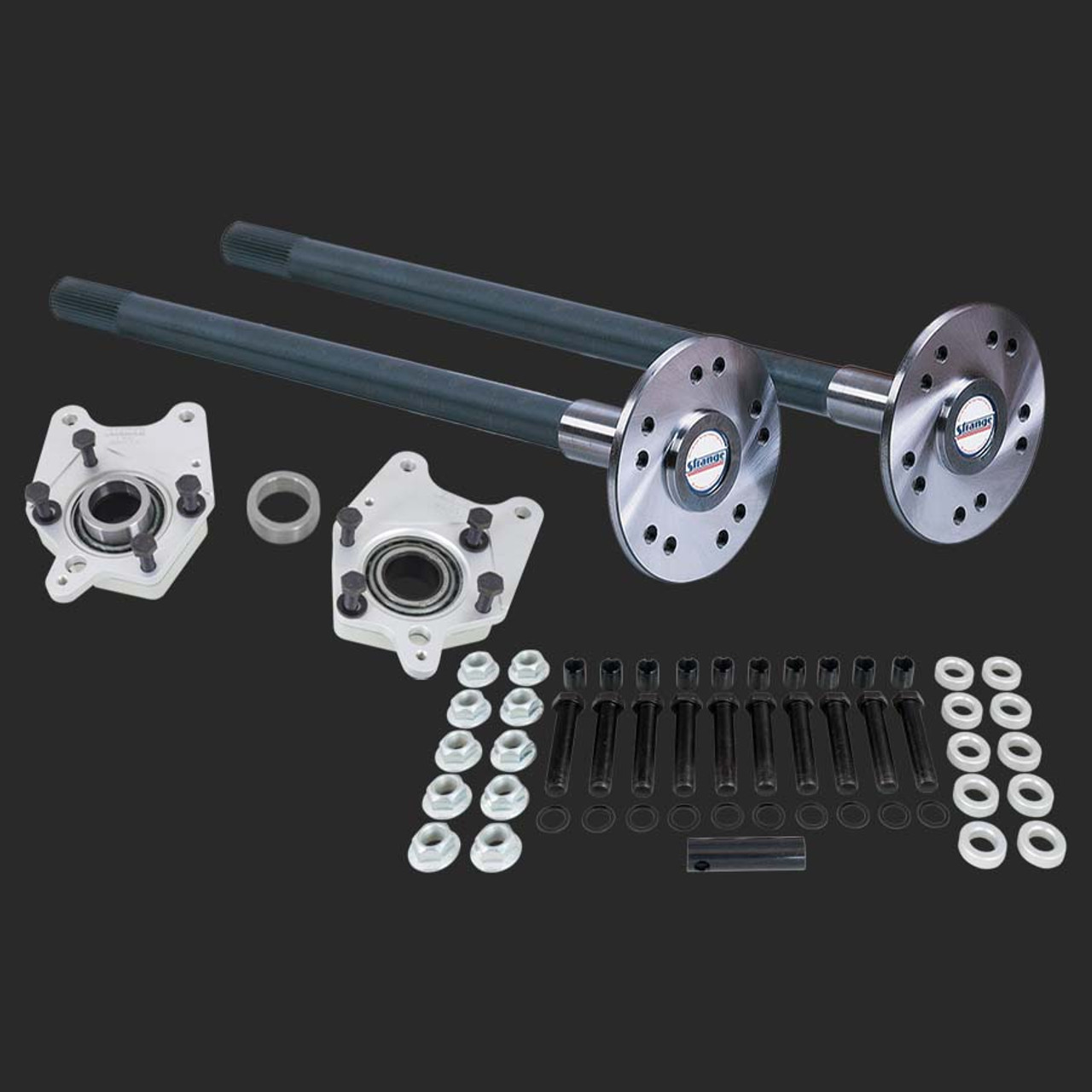 Strange 8.8 Pro Race Axle Package With C-Clip Eliminator kit & 5/8" Stud Kit (2005-2014 Mustang)