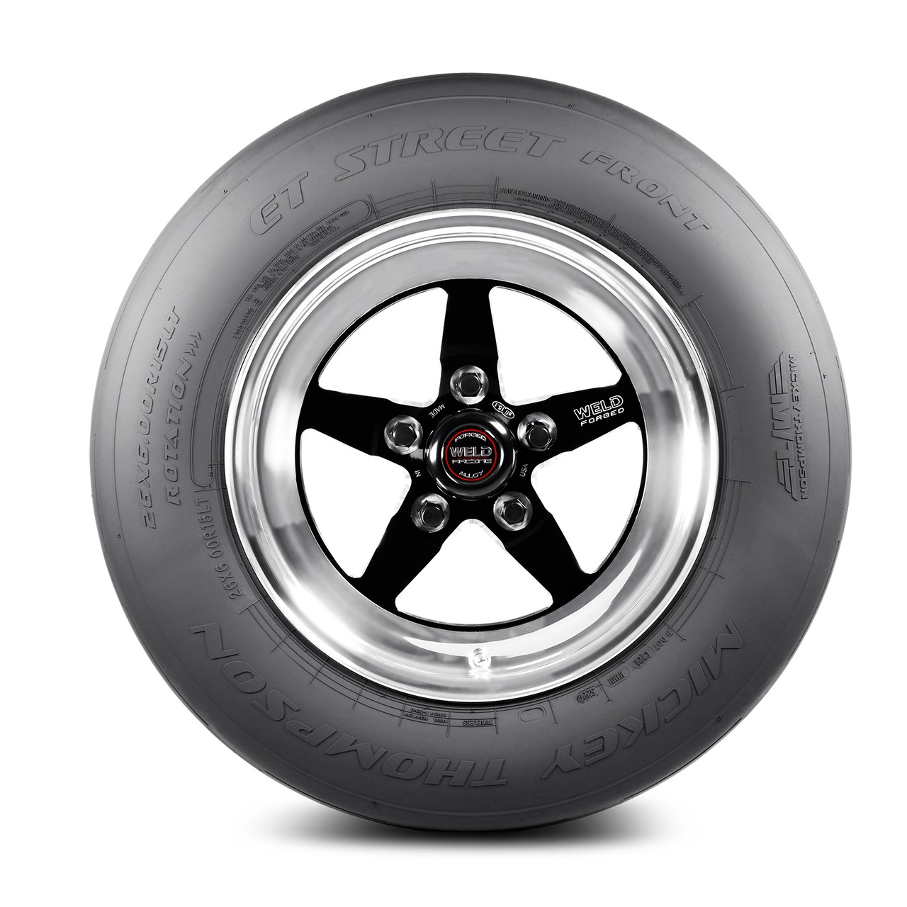 Mickey Thompson ET Street Front Tire - 26X6.00R17LT 3870