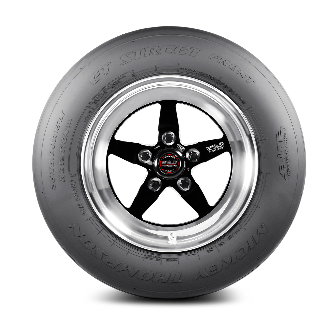 Mickey Thompson ET Street Front Tire - 26X6.00R15LT 3850