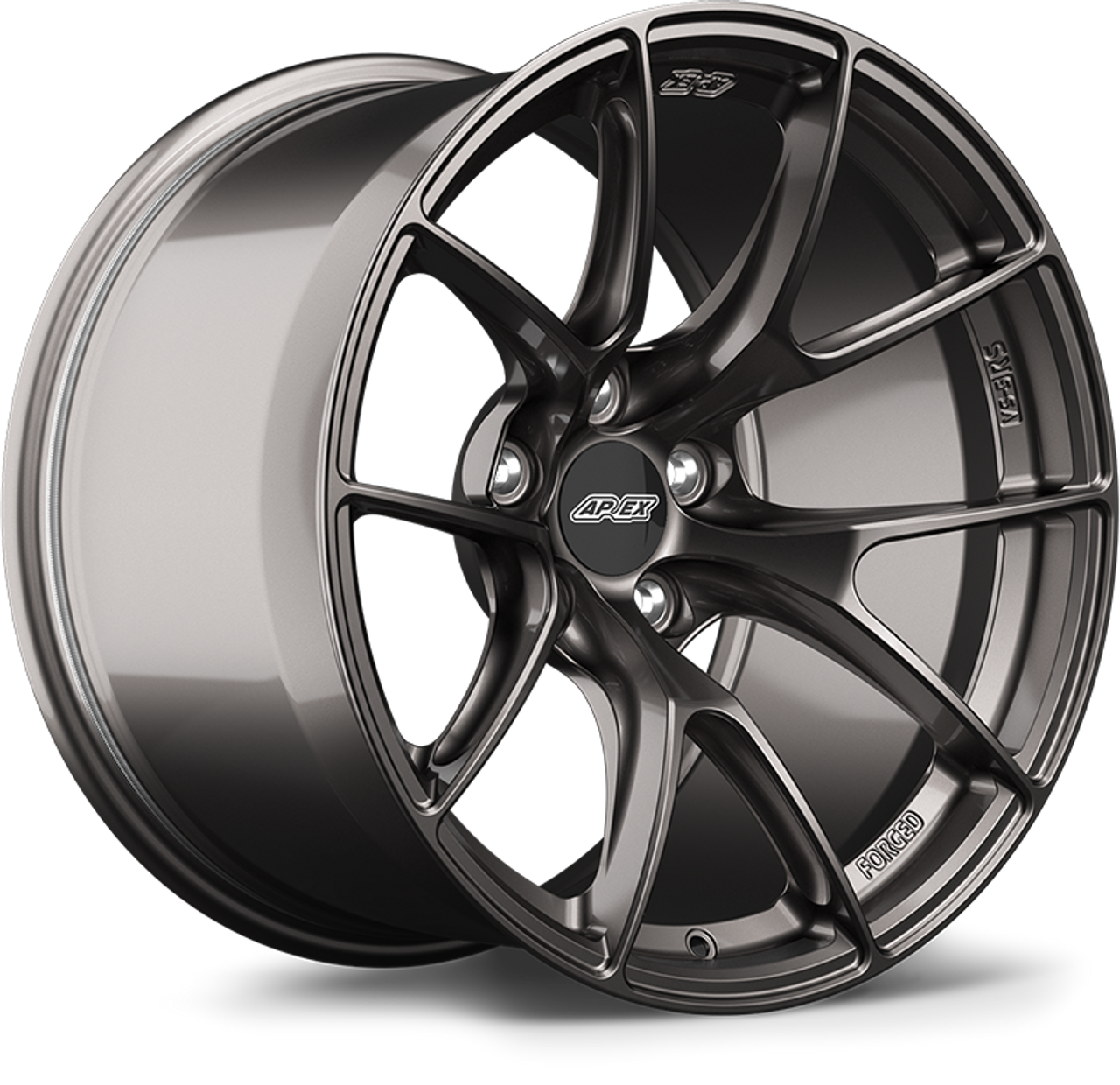 Apex 18x11" ET52 Anthracite VS-5RS Forged Mustang Wheel (APEX VS5RS1811ET52-5114-705-AN)