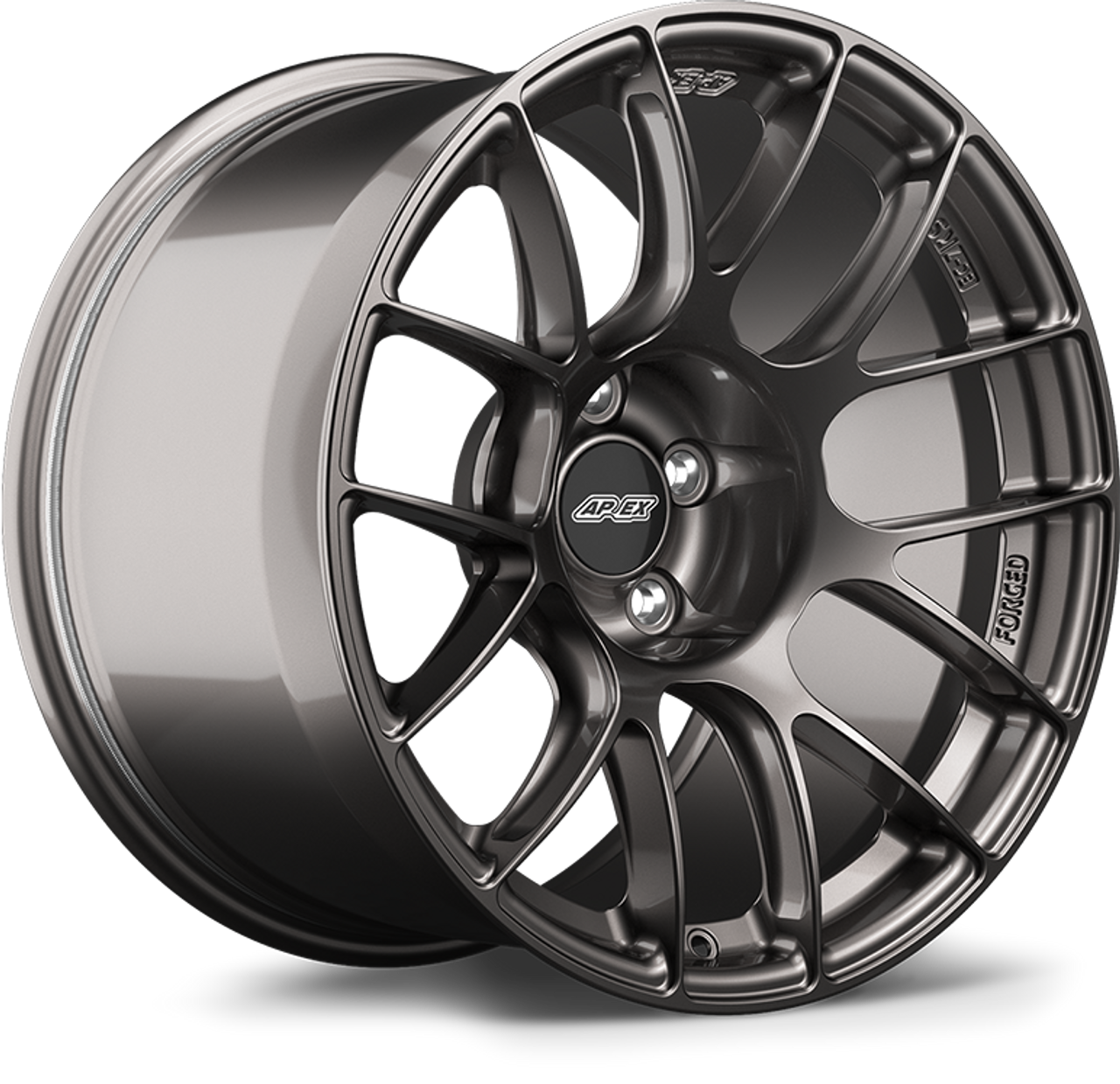 Apex 18x11" ET52 Anthracite EC-7RS Forged Mustang Wheel (APEX EC7RS1811ET52-5114-705-AN)
