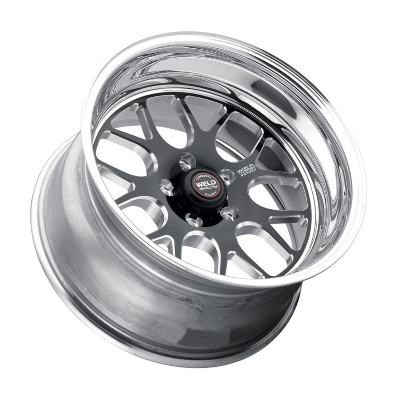 Weld S77 17x10 / 5x4.5 BP / 7.9in. BS Black Wheel (Low Pad) - Non-Beadlock