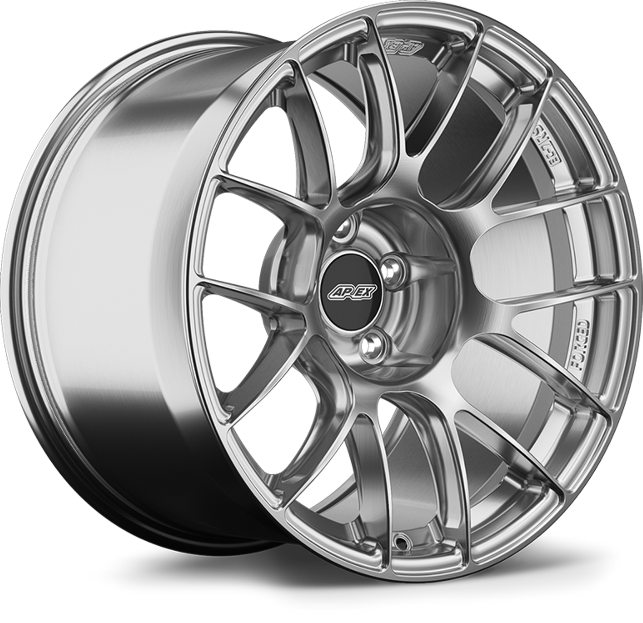 Apex 19x11" ET52 Brushed Clear APEX EC-7RS Forged Mustang Wheel