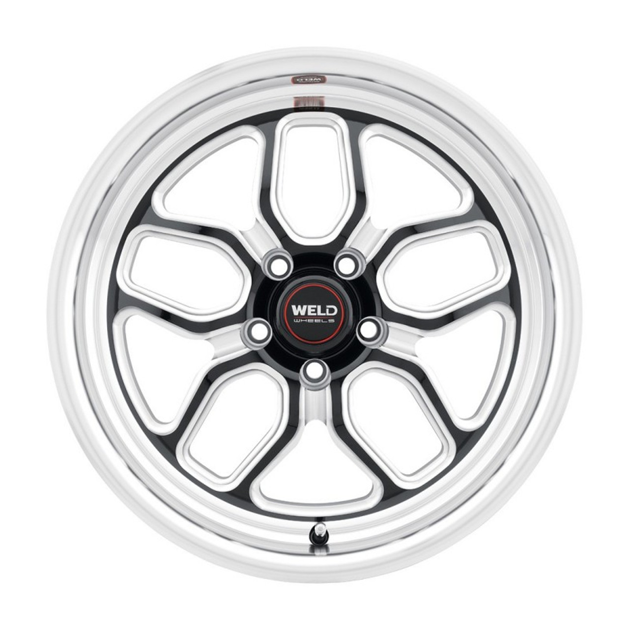 Weld Laguna 17x5" Drag Wheel - Gloss Black (Weld S1527C067N21)