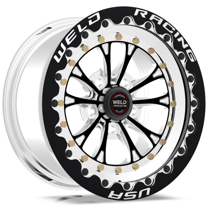 Weld Vitesse 15x10 Beadlock Drag Wheel (2005-2014 Mustang) | Weir