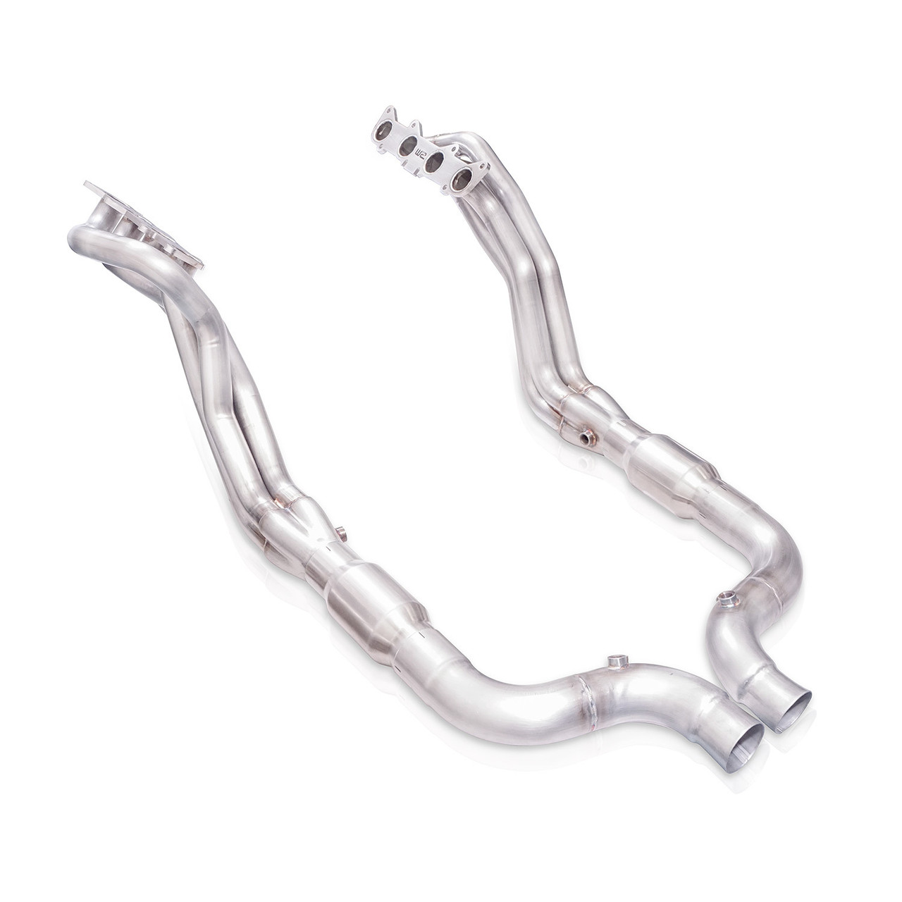 Stainless Works 2020 GT500 Long Tube Header Kit w/ High-Flow Cats (SW-GT500HCAT)