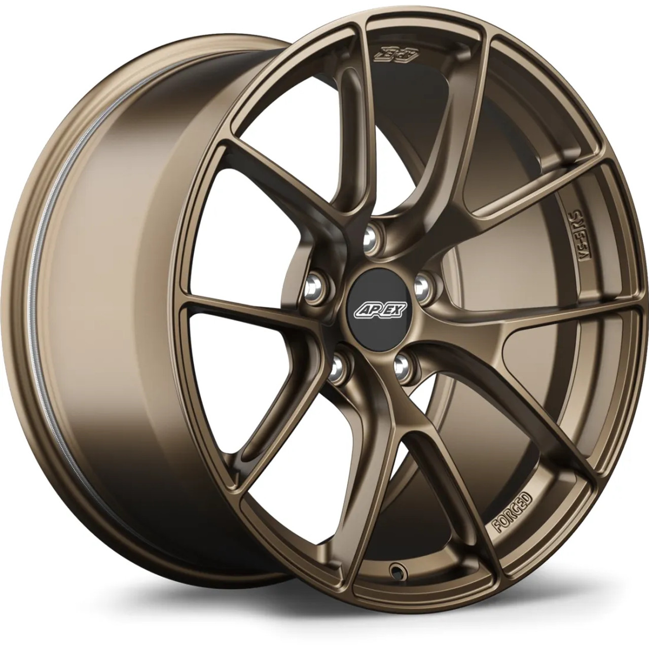 Apex 18x10" ET40 Satin Bronze VS-5RS Forged Mustang Wheel