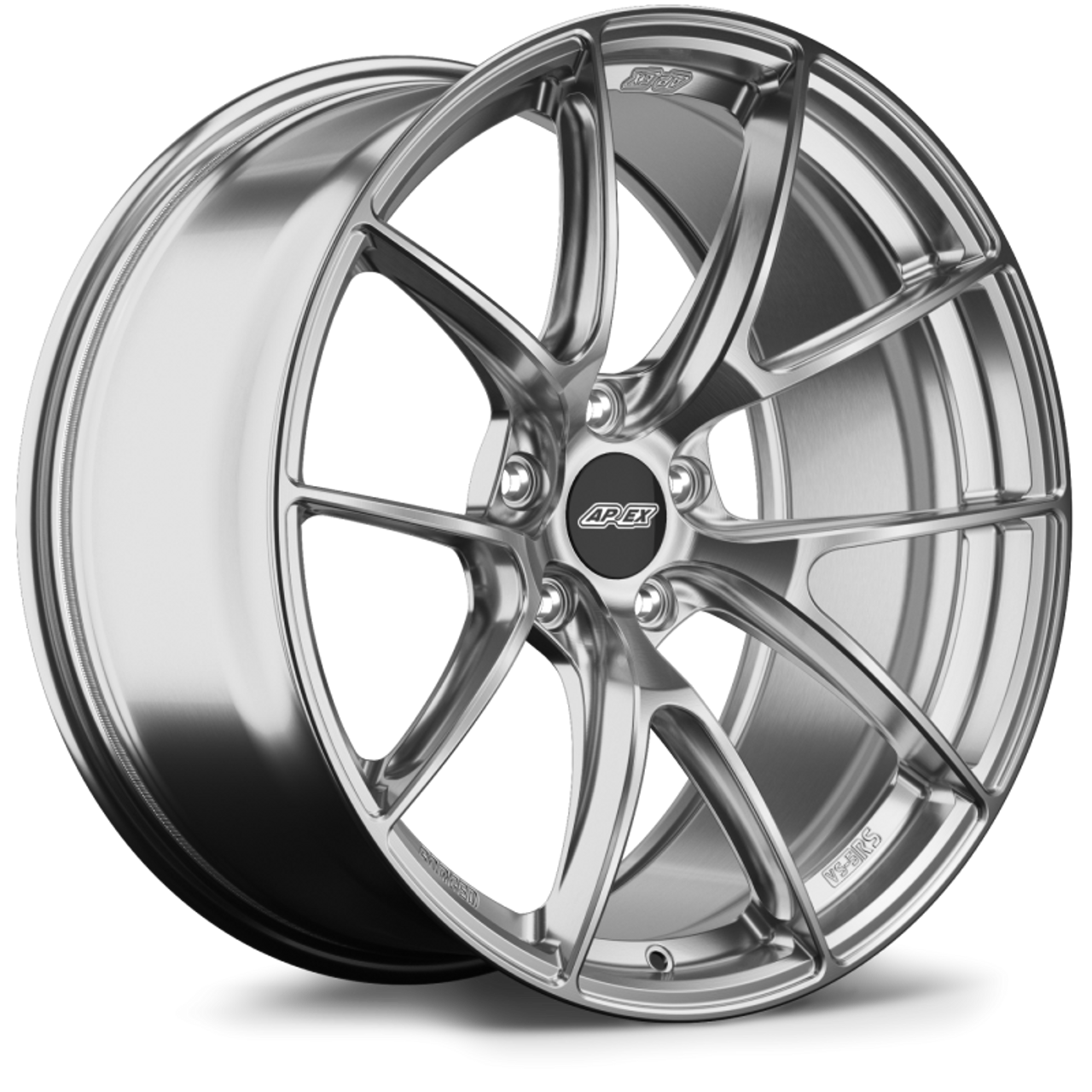 Apex Brushed Clear VS-5RS Forged Mustang Wheel