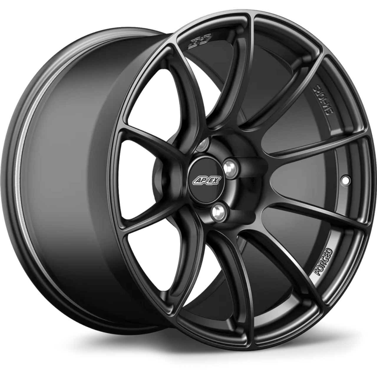 Apex 19x11" ET26 Satin Black SM-10RS Forged Mustang Wheel