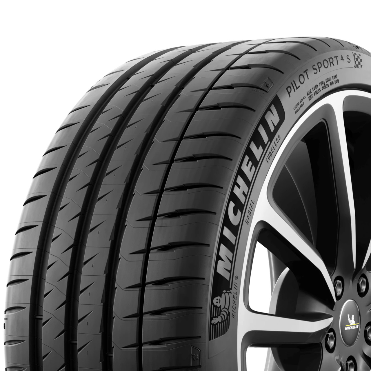 Michelin Pilot Sport 4S 275/35ZR19 (100Y) TPC Spec, Acoustic Technology Tire