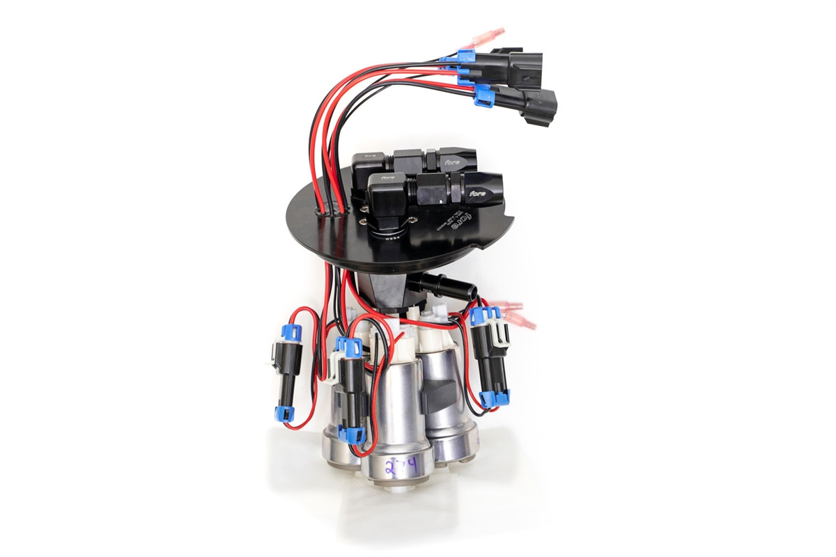 Fore Innovations S197 / S550 Mustang Triple Pump Hat | Weir Racing