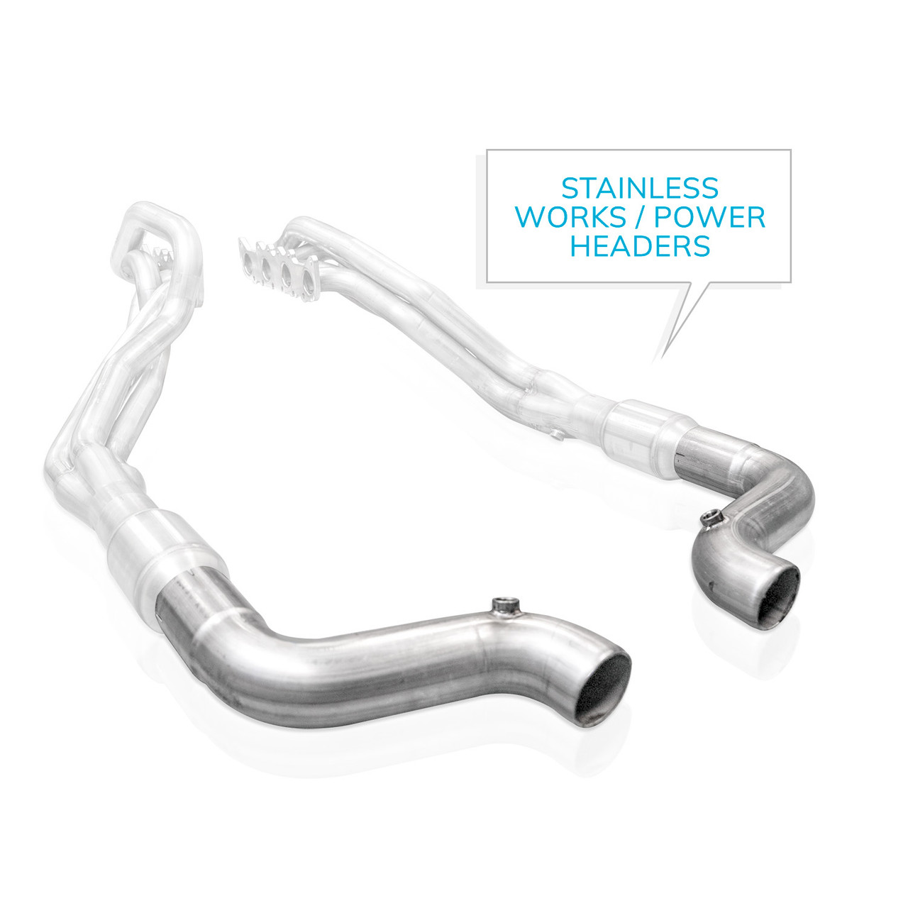 Stainless Works 2015-2025 Mustang GT Lead Pipe Kit - Performance Connect (SW-M15LDSPC)