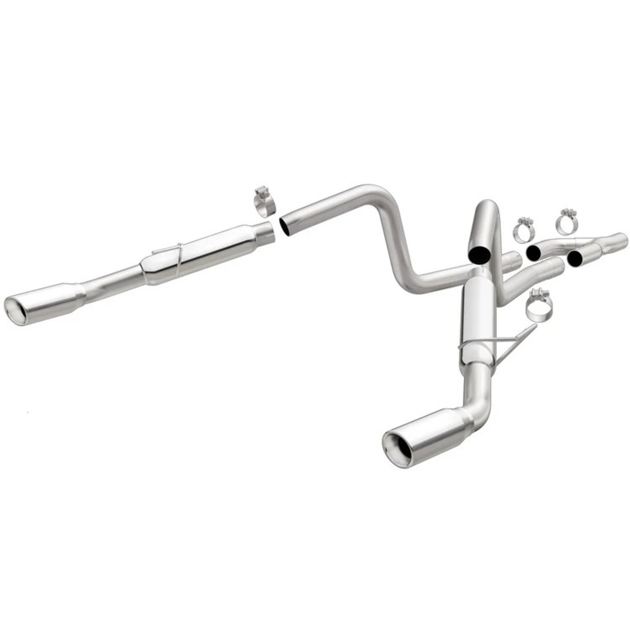 MagnaFlow Sys CB 05-09 Mustang V6 Duals (PN: 16605)