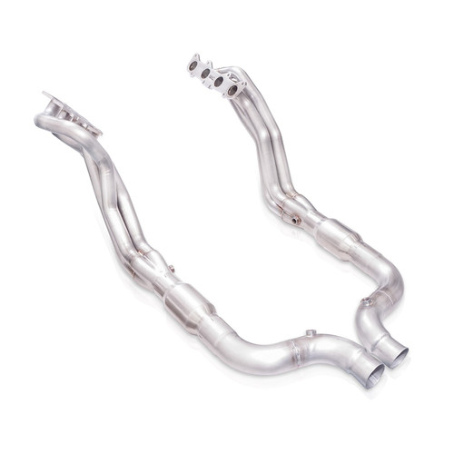 Stainless Works M15HCAT - 2015-16 Mustang GT Headers 1-7/8in Primaries 3in High-Flow Cats Factory Connection