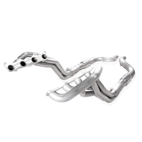 Stainless Works 15-17 Mustang GT Headers 1-7/8in Primaries High-Flow Cats (Stainless Power)