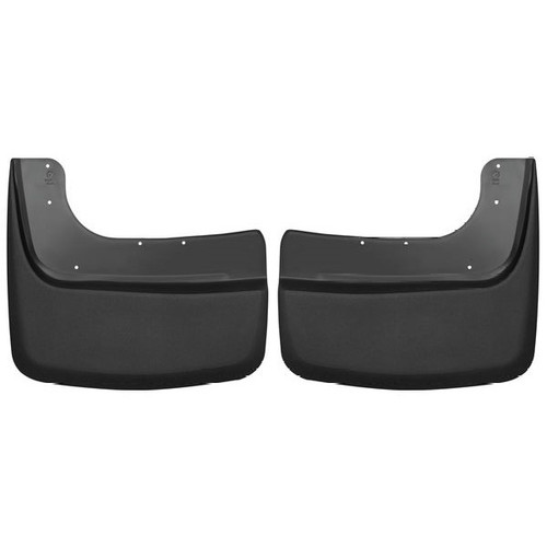 Husky Liners 2017 Ford F350 SuperDuty Custom-Molded Front Mud Guards (W/O Fender Flares) (PN: 59481)